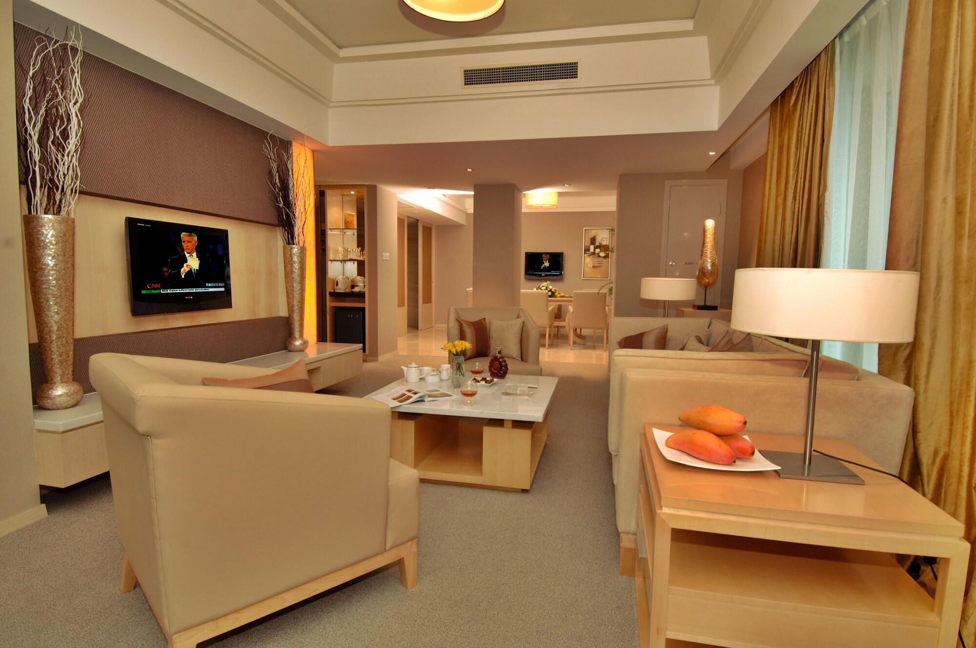 Weihai Haiyue Jianguo Hotel Eksteriør billede