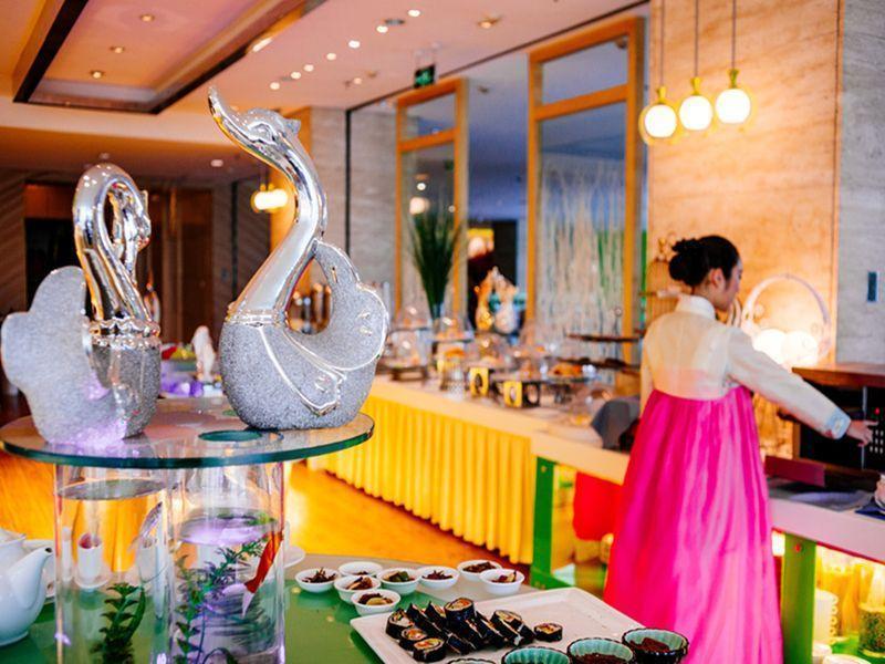 Weihai Haiyue Jianguo Hotel Eksteriør billede