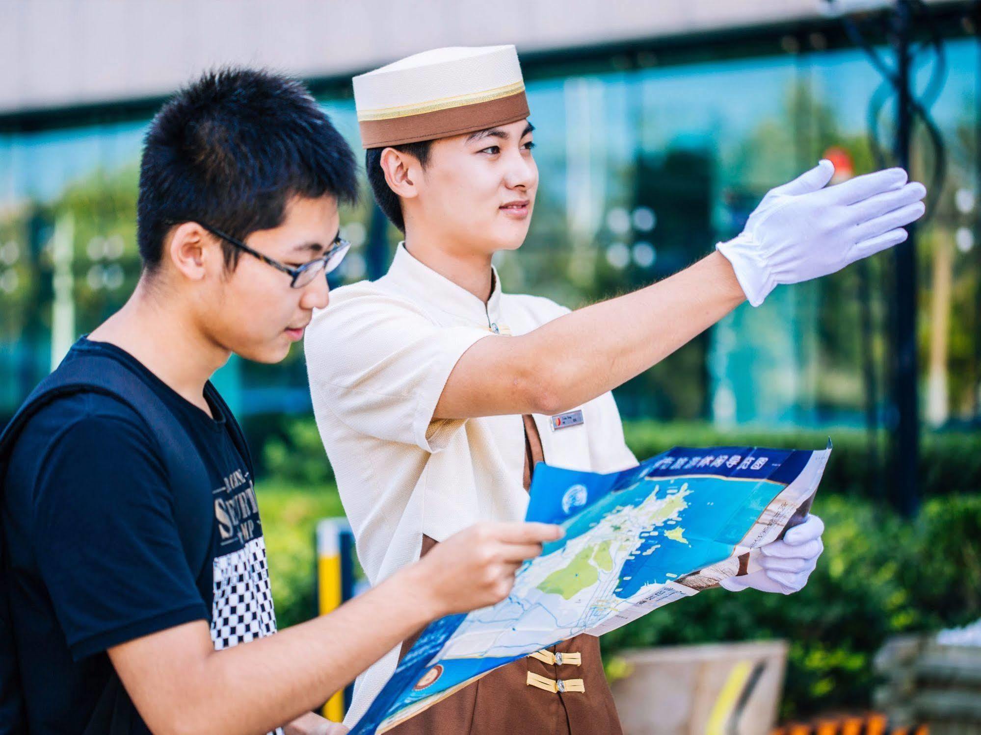 Weihai Haiyue Jianguo Hotel Eksteriør billede